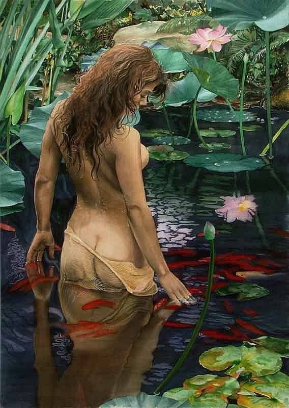 Belle femme sensuelle