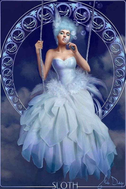 Jolie femme ( oeuvre de Marta Dahlig )